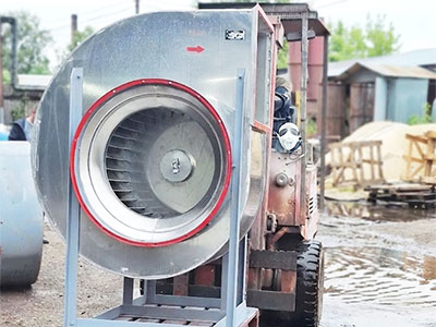 Выполнена отгрузка радиального вентилятора ВЦ 14-46 №8 ВК3 для крупного предприятия